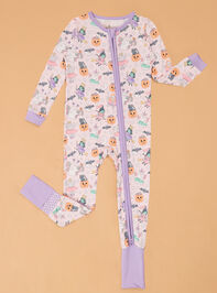 Sweet and Spooky Monster Romper Detail 2 - AS Kids