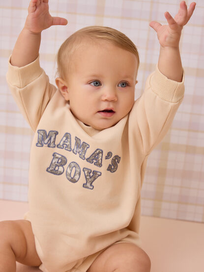 Mama's Boy Camo Bubble - AS Kids
