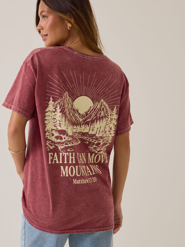 Faith can move mountains graphic tee Detail 4 - AS Kids