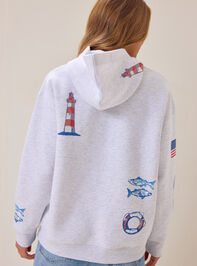 Locals Only Fleece Hoodie Detail 6 - AS Kids