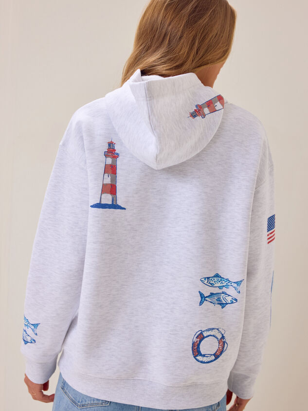 Locals Only Fleece Hoodie Detail 6 - AS Kids