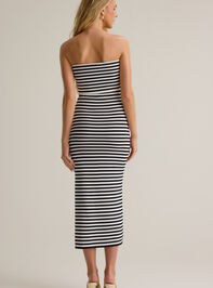 Lois Striped Midi Dress Detail 5 - AS Kids