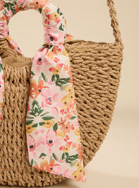 Floral Wrap Raffia Crossbody Detail 3 - ALTAR'D STATE KIDS