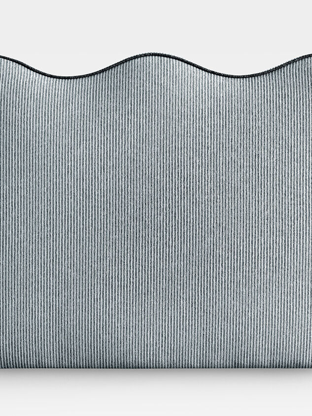 Gemma Stripe Upholstered Headboard Detail 3 - ALTAR'D STATE KIDS