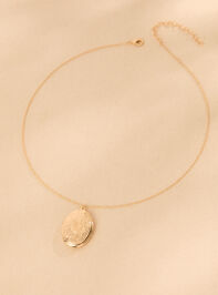 Oval Locket Necklace - ALTAR'D STATE KIDS