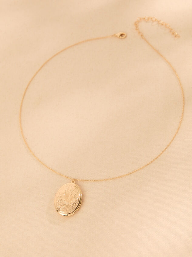Oval Locket Necklace - ALTAR'D STATE KIDS