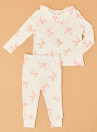 Pretty Bows Ruffle Lounge Set - AS Kids