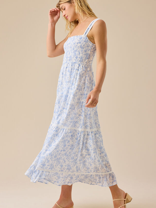 Kennedy Floral Maxi Dress Detail 4 - ALTAR'D STATE KIDS