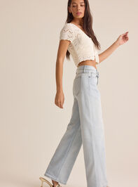 Harlow Straight Leg Jean Detail 3 - AS Kids