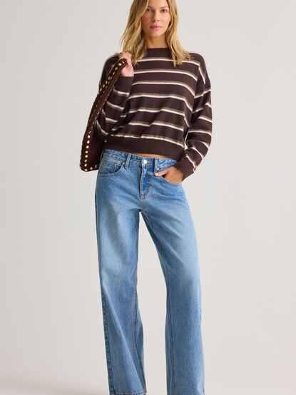 April Mid Rise Baggy Jean - AS Kids