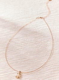 Charm Pendant Wire Necklace Detail 2 - AS Kids