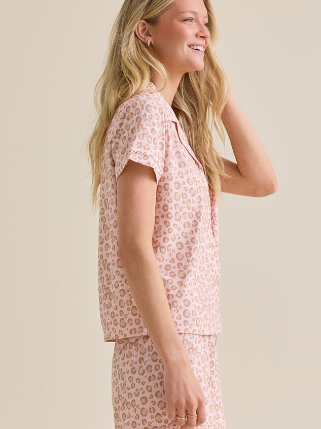 Lulu Leopard Mama PJ Set Detail 5 - ALTAR'D STATE KIDS