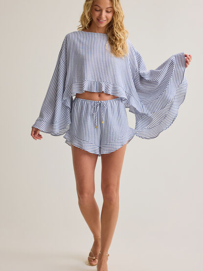 Elliann Stripe Shorts - AS Kids