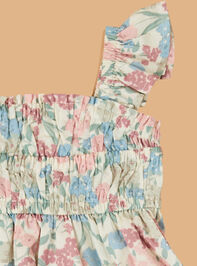 Evie Floral Baby Dress Detail 3 - AS Kids