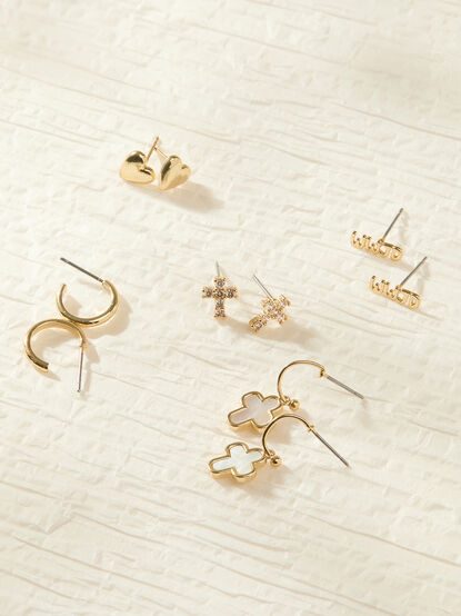 WWJD Earring Set - ALTAR'D STATE KIDS
