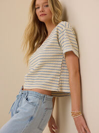 Scarlett V-Neck Striped Top - ALTAR'D STATE KIDS