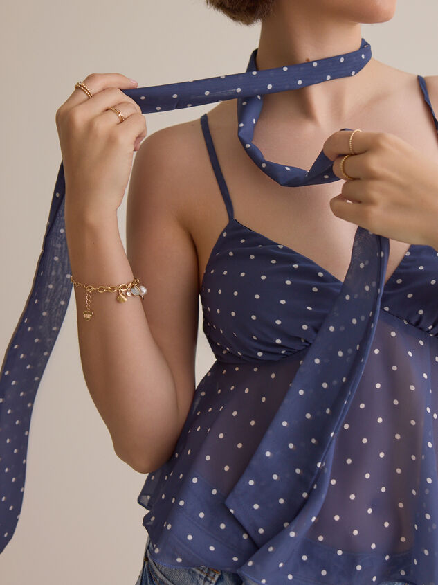 Addison Dot Scarf Tank - ALTAR'D STATE KIDS