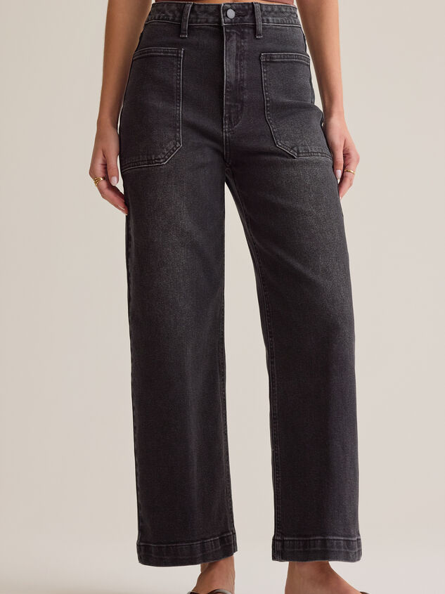 Kristian High Rise Pocket Jeans Detail 3 - AS Kids