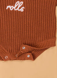 Homemade Rolls Knit Bodysuit Detail 4 - AS Kids