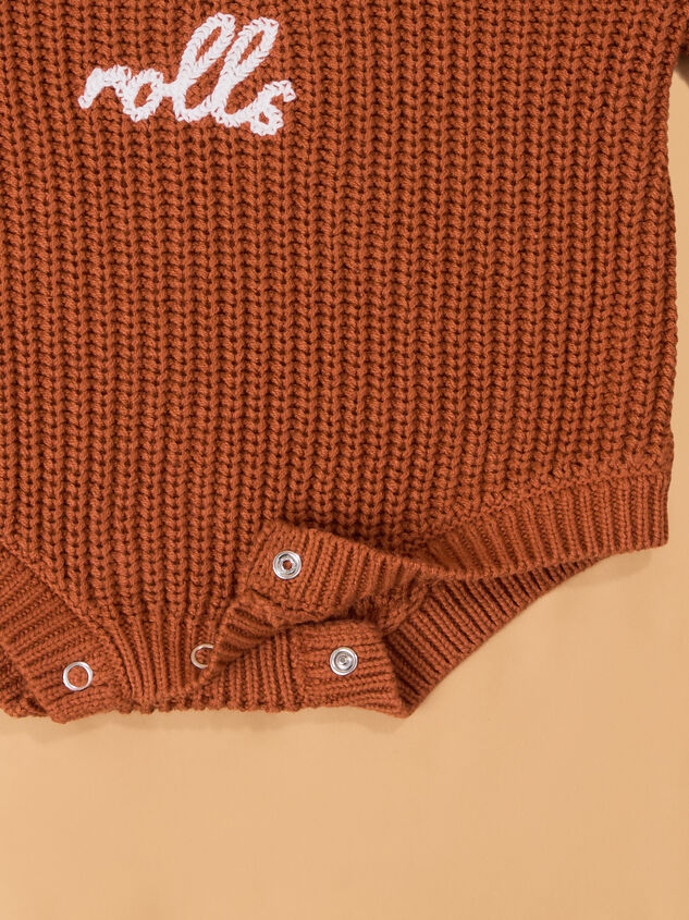 Homemade Rolls Knit Bodysuit Detail 4 - AS Kids