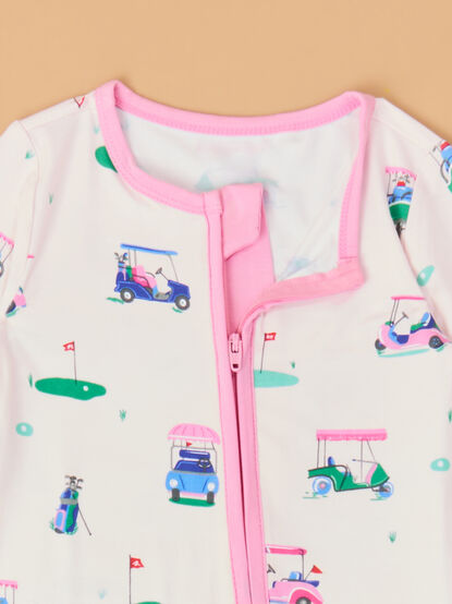 Vivian Vintage Golf Romper - ALTAR'D STATE KIDS