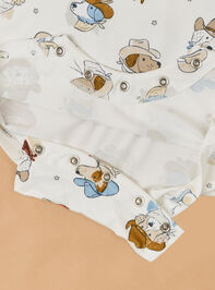 Cow-dog Shortie Detail 3 - ALTAR'D STATE KIDS