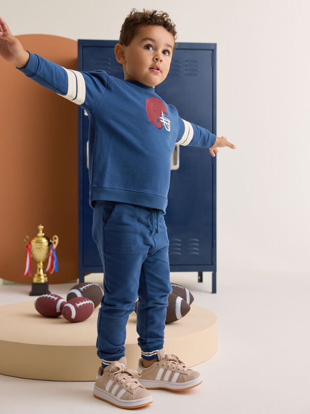 Leo Varsity French Terry Baby Jogger - AS Kids