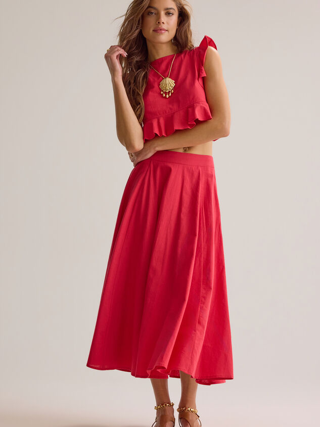 Lunella Tie Back Crop Top Detail 3 - AS Kids