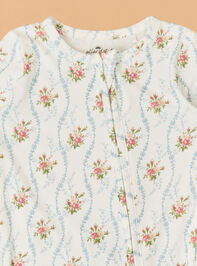 Heirloom Rose Ruffle Footie Detail 3 - ALTAR'D STATE KIDS