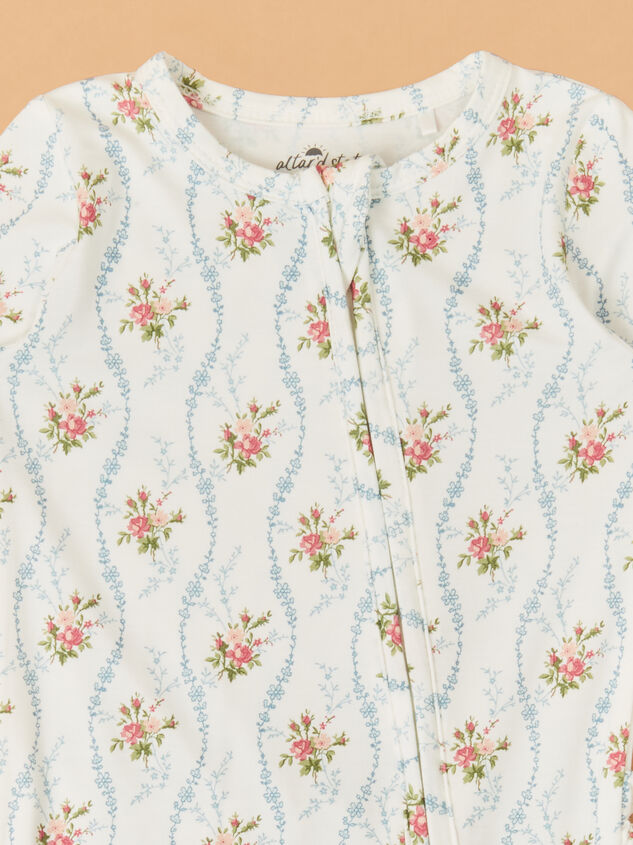 Heirloom Rose Ruffle Footie Detail 3 - ALTAR'D STATE KIDS