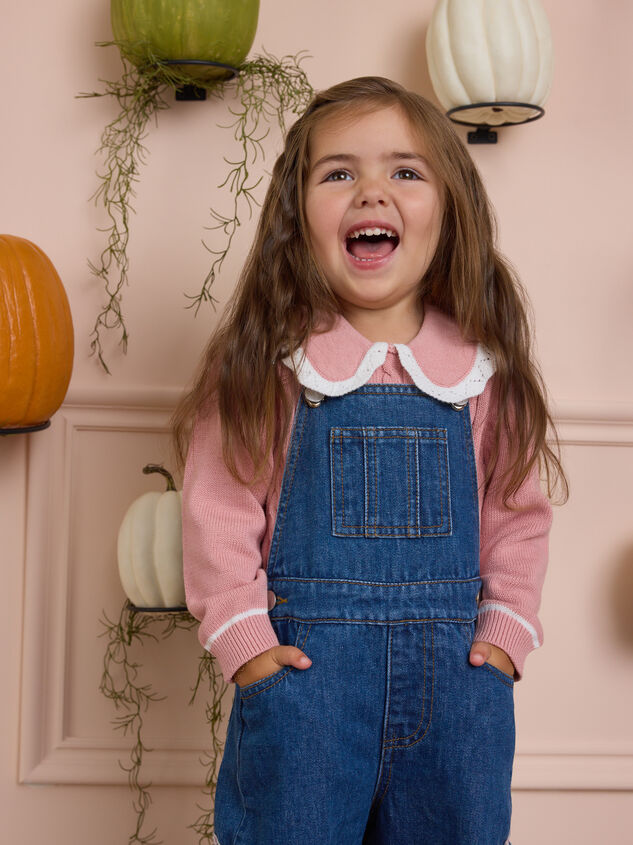 Audrey Peter Pan Cable Knit Sweater - AS Kids