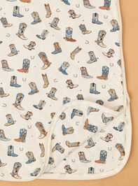 Buckaroo Boots Sleep Bag Detail 3 - AS Kids