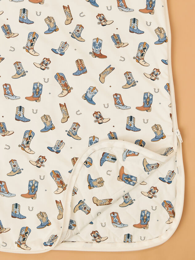 Buckaroo Boots Sleep Bag Detail 3 - AS Kids
