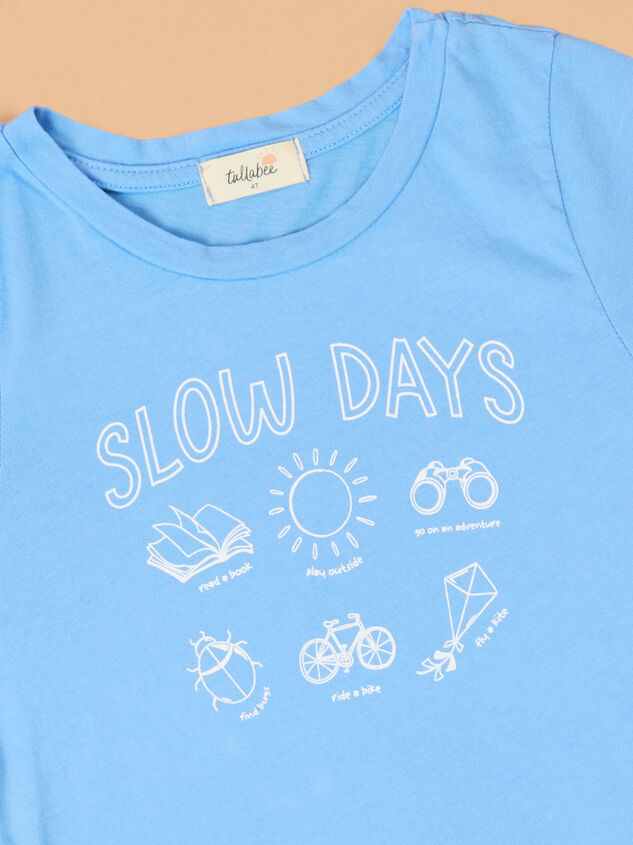 Slow Days Tee Detail 2 - ALTAR'D STATE KIDS