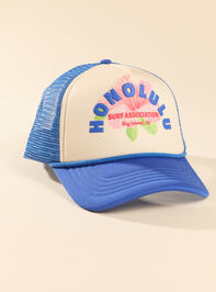 Honolulu Hibiscus Trucker Hat - ALTAR'D STATE KIDS