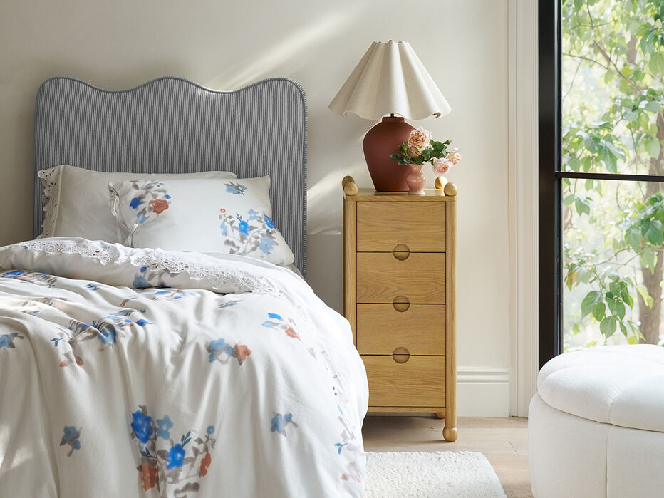 Gemma Stripe Upholstered Headboard - ALTAR'D STATE KIDS - 