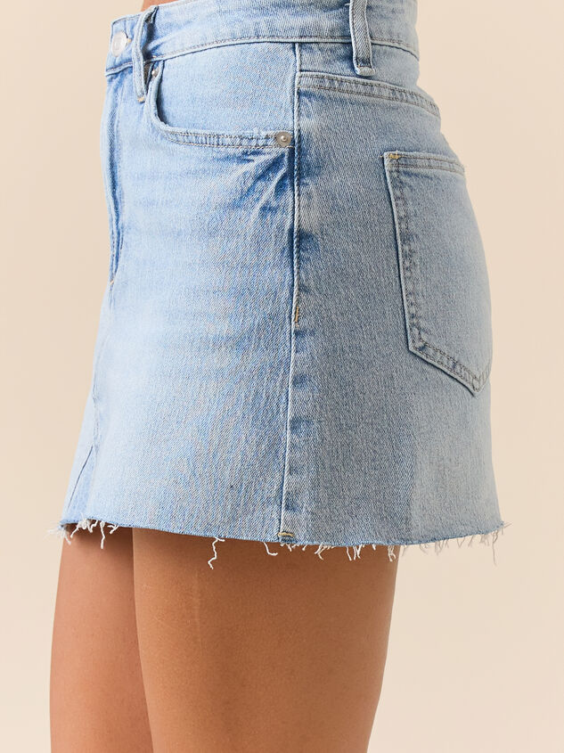 Mikayla Mini Denim Skirt Detail 4 - ALTAR'D STATE KIDS