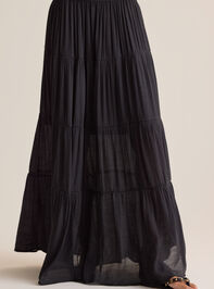 Tate Tiered Flowy Maxi Skirt Detail 2 - AS Kids