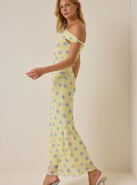 Melany Polka Dot Maxi Dress Detail 4 - ALTAR'D STATE KIDS