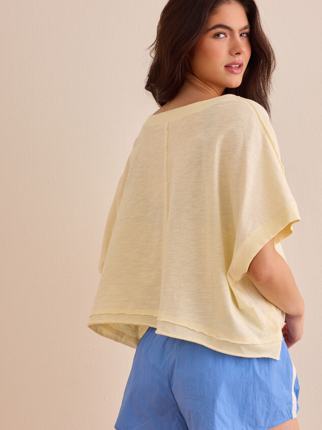 Catch Me Moving V-Neck Tee Detail 5 - AS Kids