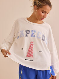 Cape Cod Lighthouse Pullover Detail 3 - ALTAR'D STATE KIDS