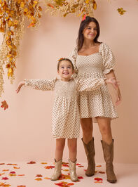 Carrie Floral Mama Dress Detail 3 - AS Kids