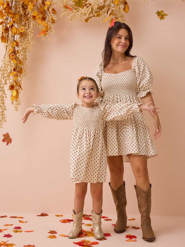 Carrie Floral Mama Dress Detail 3 - AS Kids