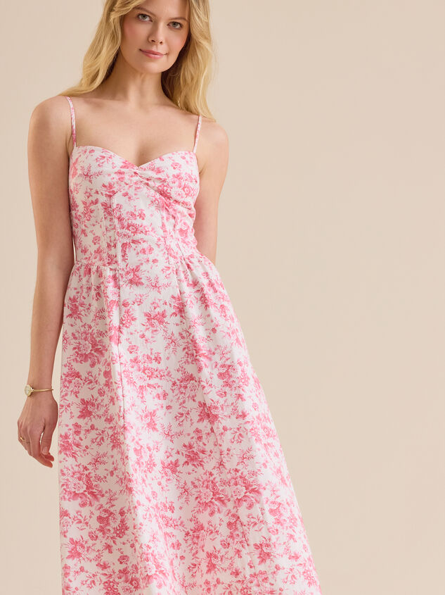 Nevaeh Floral Maxi Dress Detail 4 - ALTAR'D STATE KIDS
