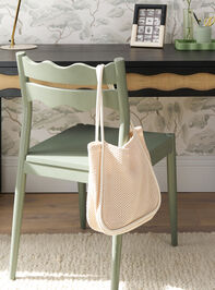 Fennel Upholstered Stool Detail 2 - ALTAR'D STATE KIDS