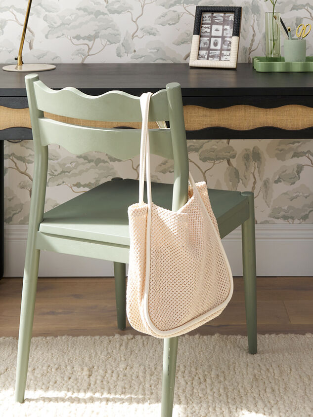 Fennel Upholstered Stool Detail 2 - ALTAR'D STATE KIDS