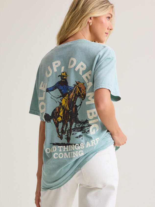 Saddle up Tee Detail 6 - AS Kids