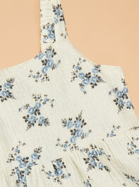 Belle Baby Floral Top and Pant Set Detail 4 - ALTAR'D STATE KIDS