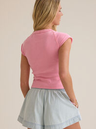 Caroline Baby Tee Detail 6 - ALTAR'D STATE KIDS