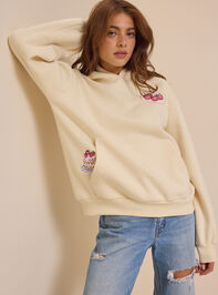 Strawberry Shortcake Sweatshirt Detail 3 - ALTAR'D STATE KIDS